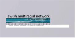 Desktop Screenshot of jewishmultiracialnetwork.org